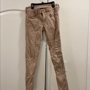 Pink American Eagle Outfitters Super Stretch Jeans